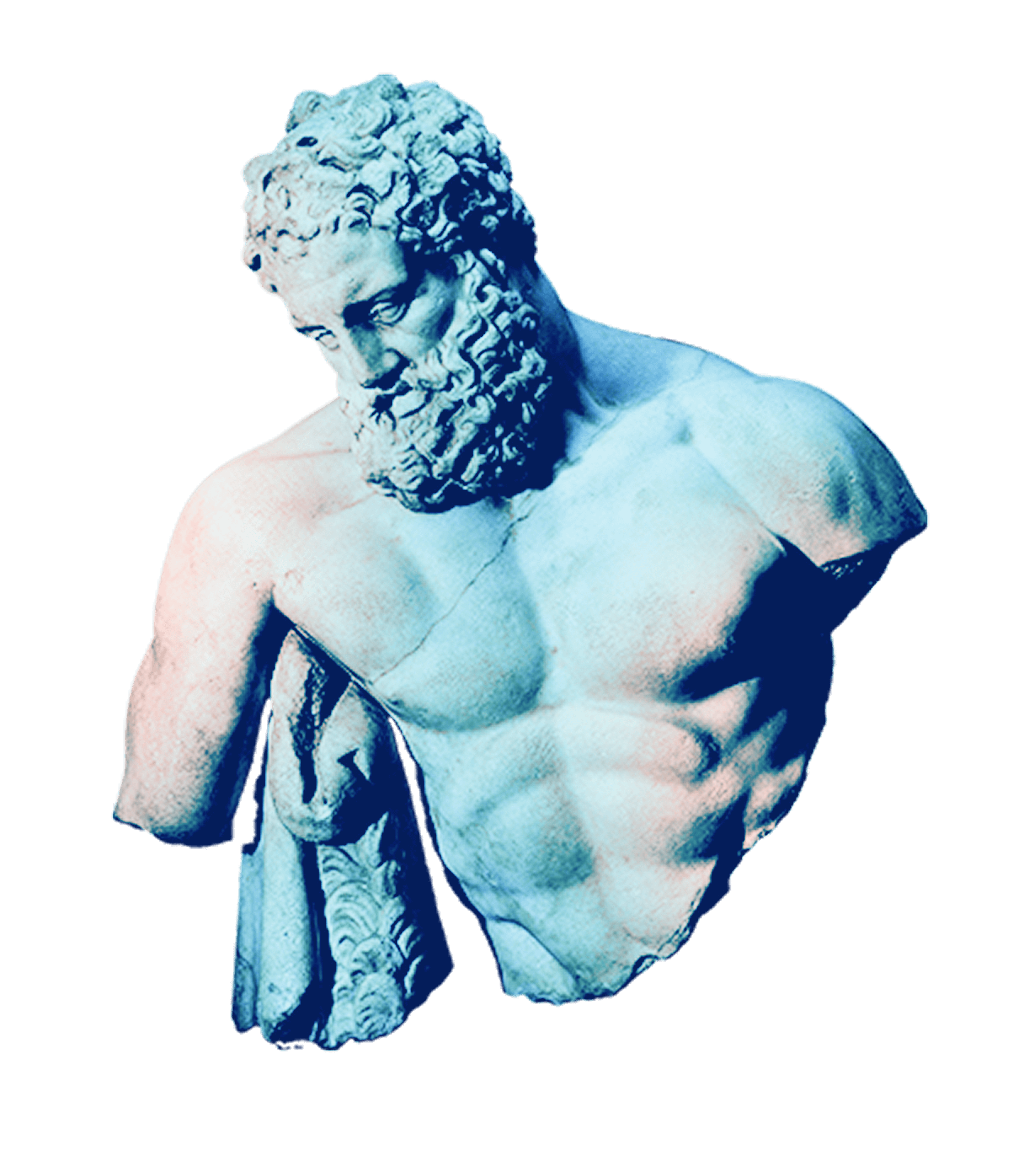 Greek Sculpture Image. Design por Ziga Testen. Alterado por Viviana Sousa.